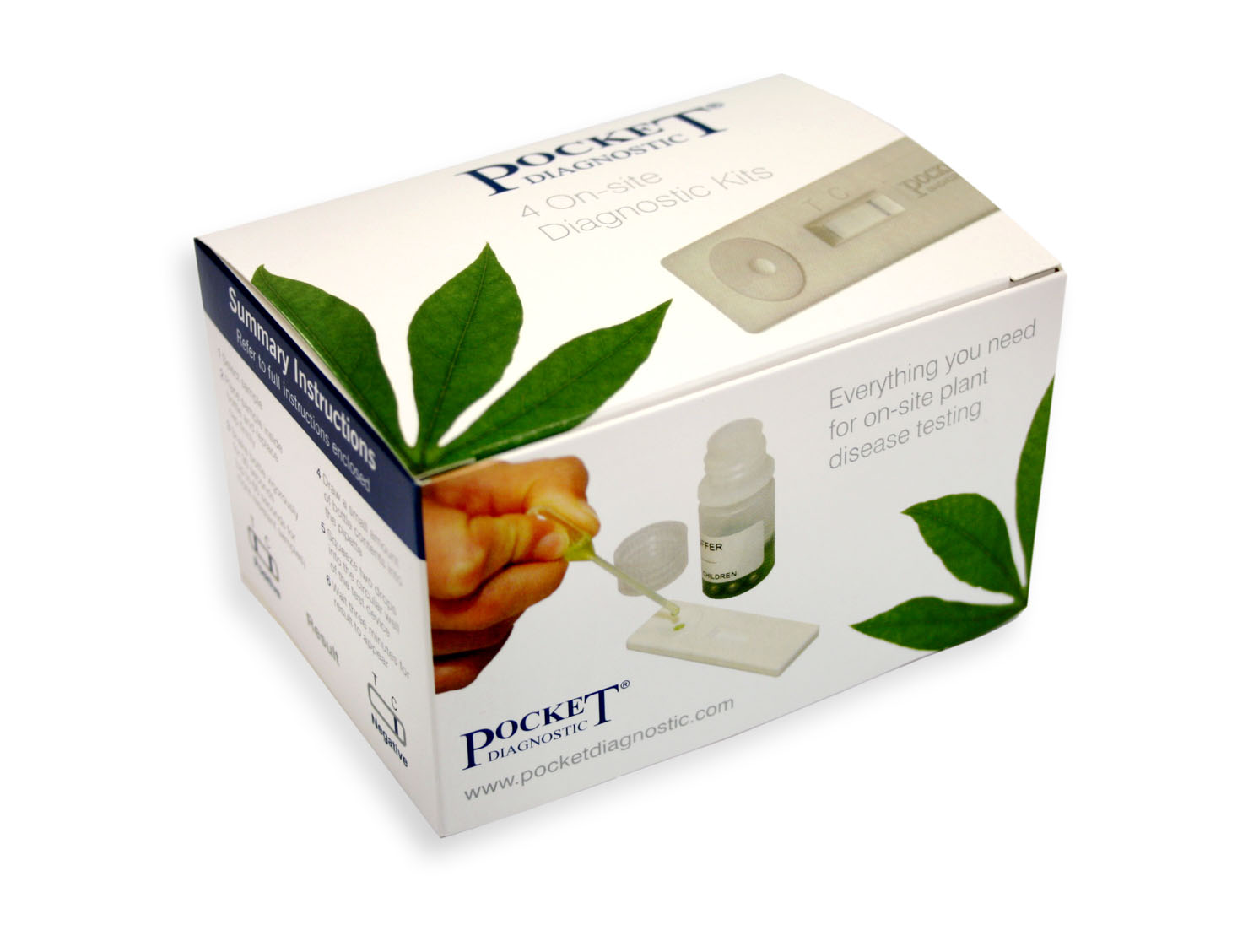 英國Pocket Diagnostic植物病原檢測試劑盒